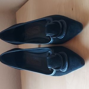 Ferragamo Suede Heels